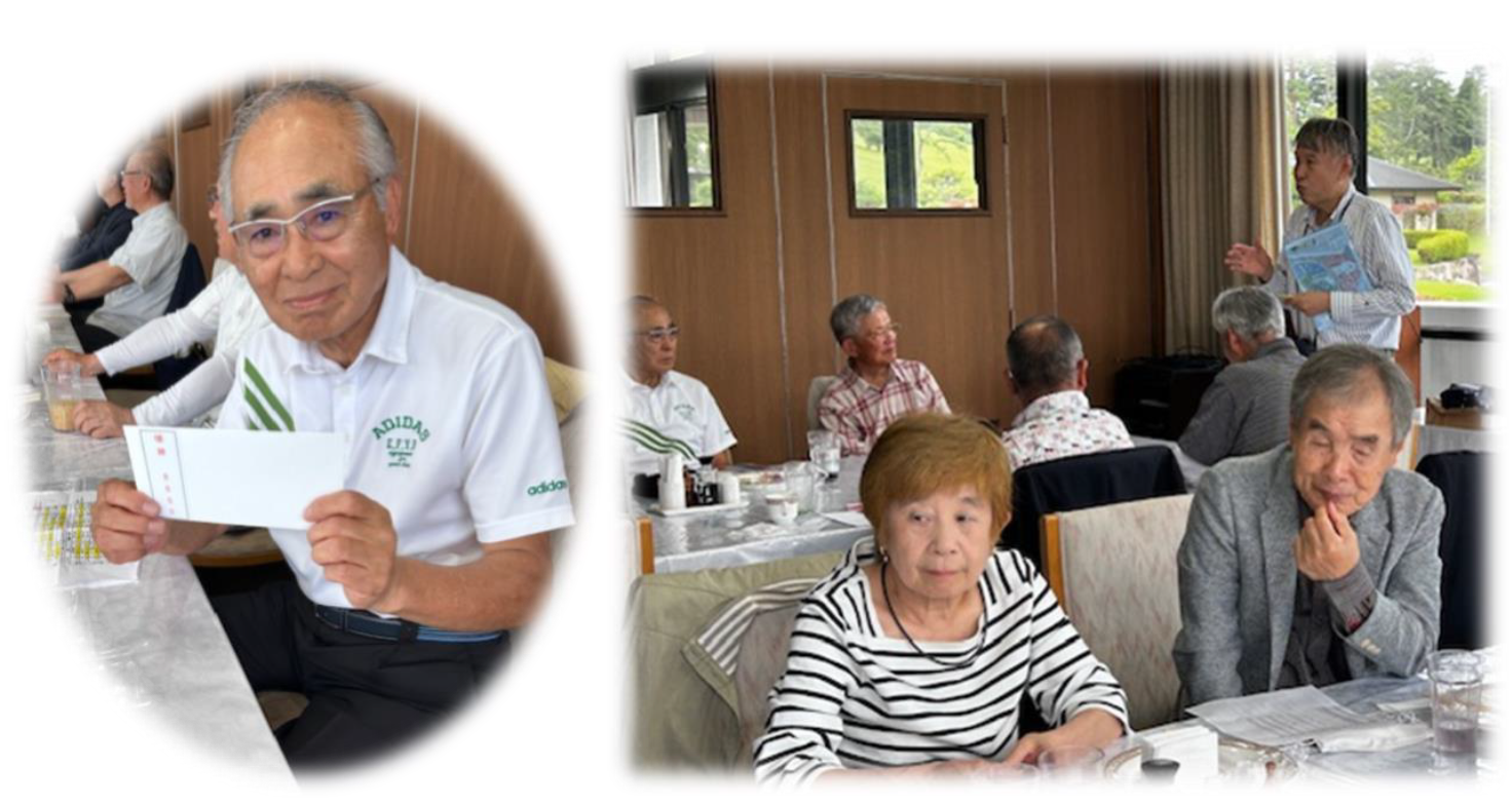 優勝の畑 毅さん 横田ご夫妻 ご参加ありがとうございました